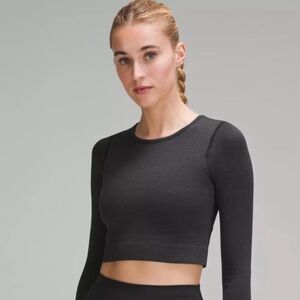 Lululemon ebb to street long sleeve shirt